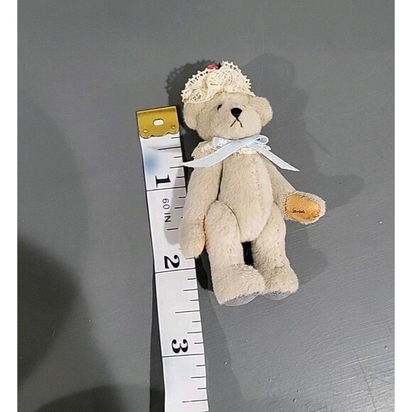 LITTLE GEM PLUSH MINIATURE BEAR- Sarah 1995 - EUC - Picture 6 of 7